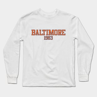 Baltimore 1963 Long Sleeve T-Shirt